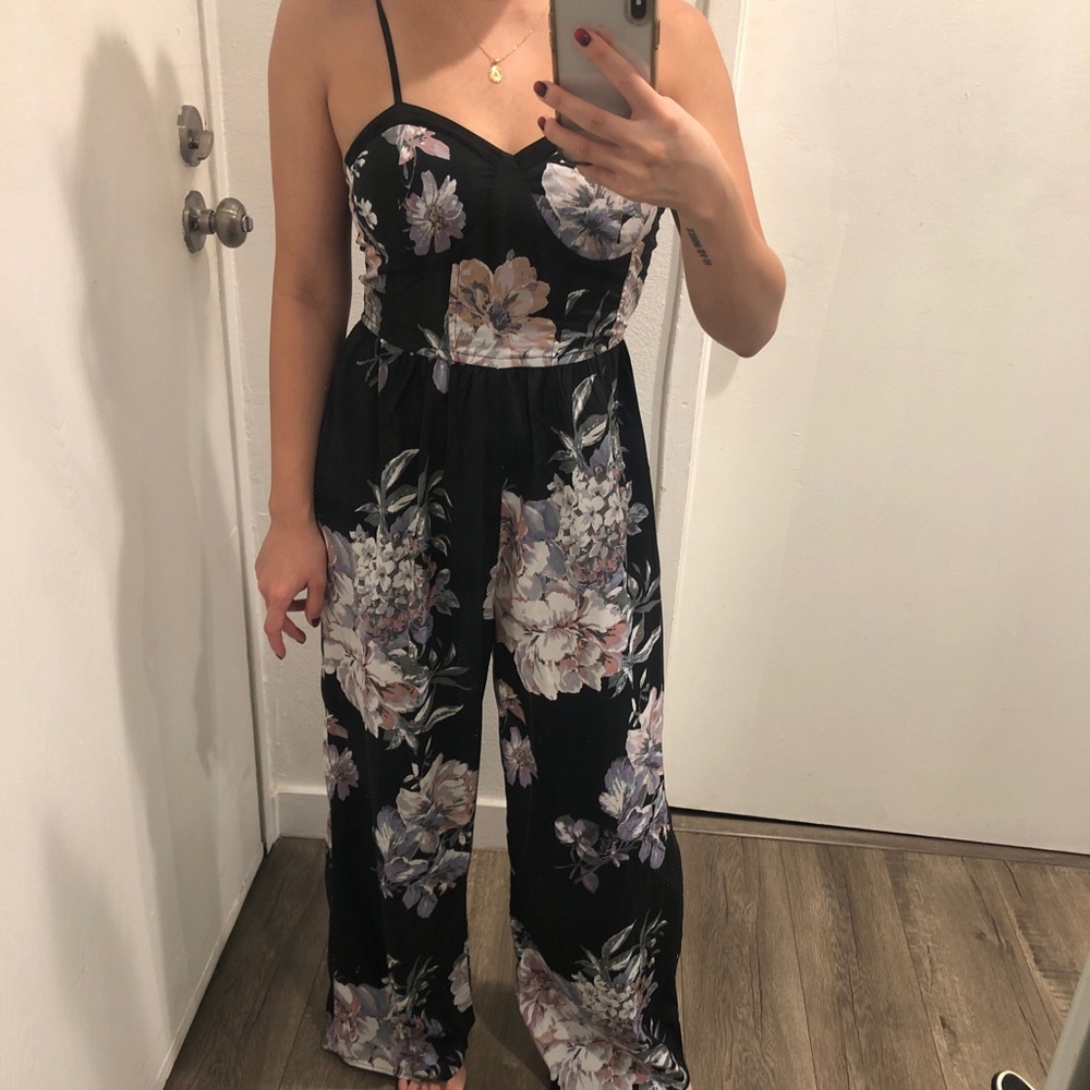 Floral summer jumper